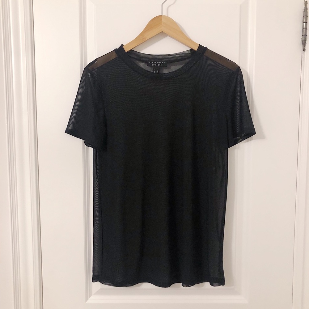 ⭐️Buy 1 get 1 FREE⭐️ NWOT Completely Mesh T-Shirt